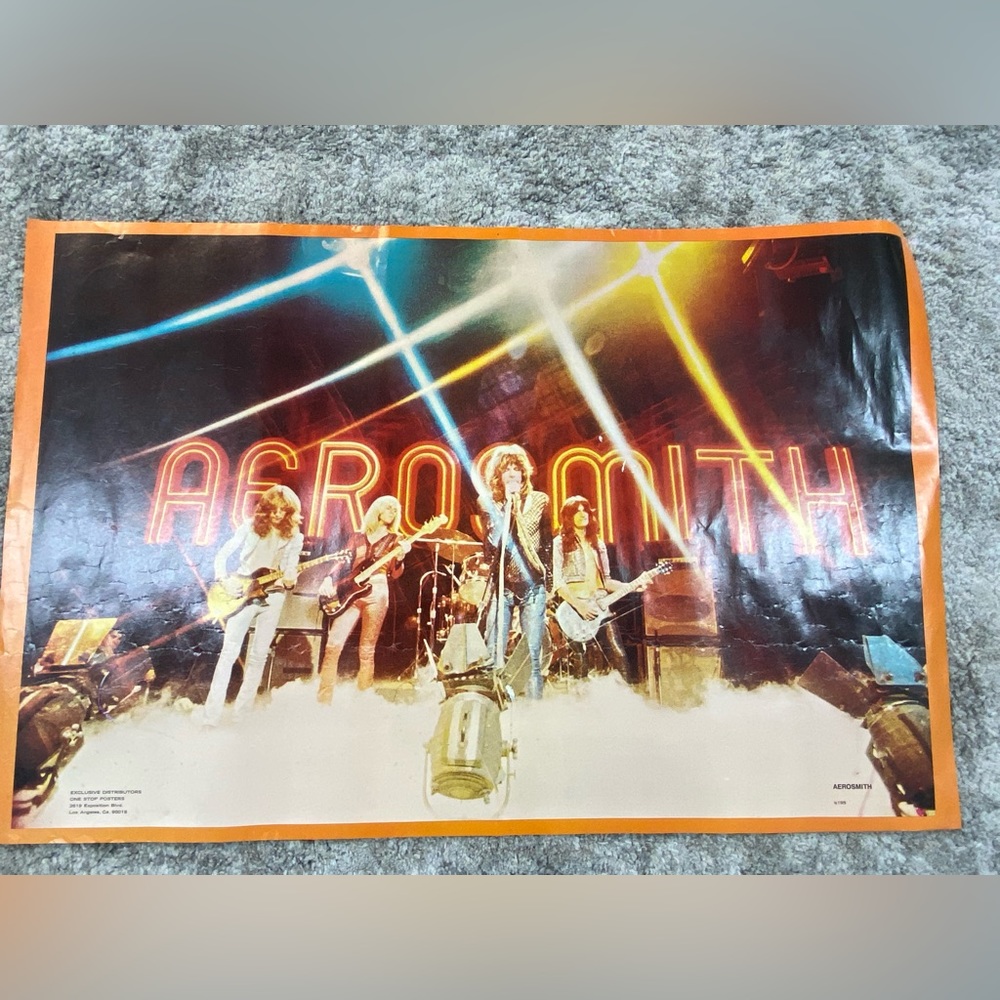 Aerosmith 1979 Vintage Poster #195